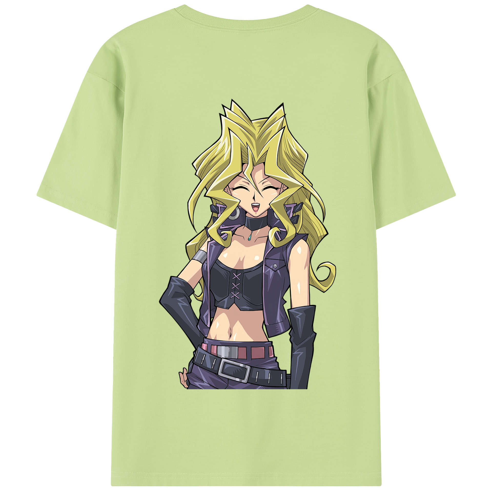 （画像用） 遊☆戯☆王 Yu-Gi-Oh! 綿100％半袖Tシャツ（背面プリント）